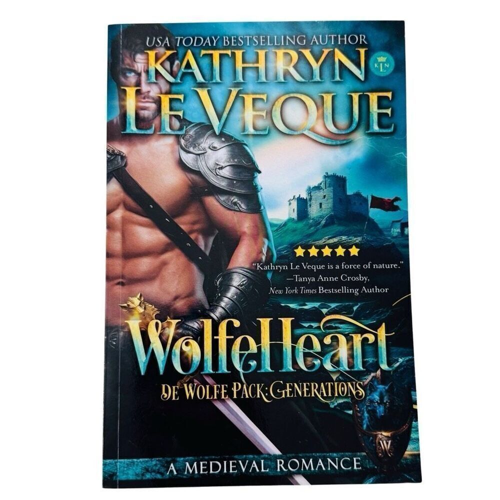 WolfeHeart by Kathryn Le Veque (De Wolf Pack: Generations) (2020, Paperback)